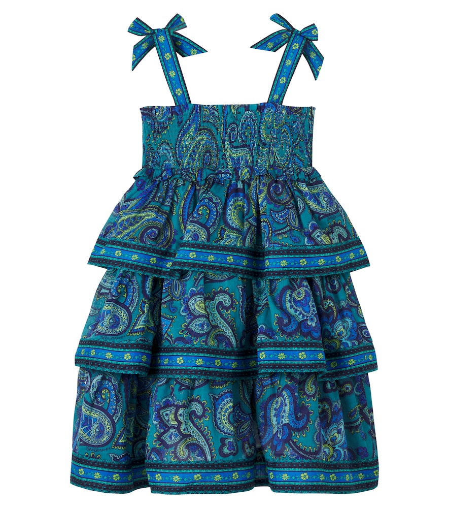  Zimmermann Kids Zimmermann Kids Bedrucktes Kleid Aus Baumwolle 