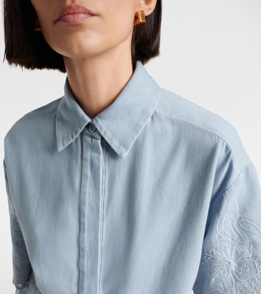  Zimmermann Zimmermann Hemd Daylight Aus Denim 