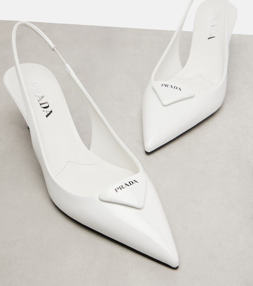  Prada Prada Slingback-pumps Aus Leder 