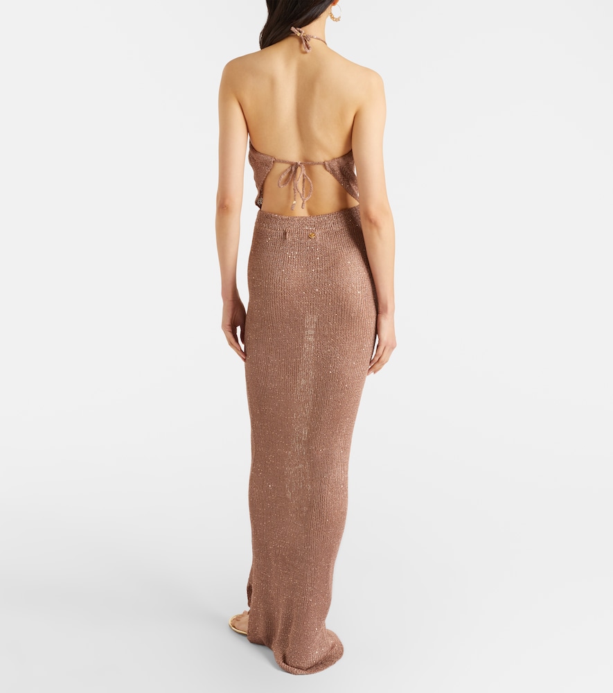 Alma Sequined Maxi
