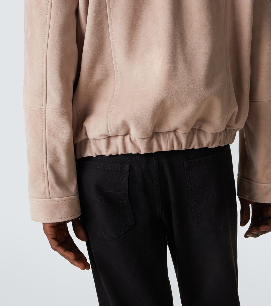  Brunello Cucinelli Brunello Cucinelli Suede Blouson Jacket 