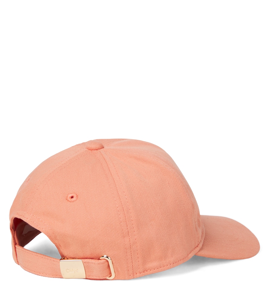 Chloe Kids Chloã© Kids Logo Embroidered Baseball Cap 
