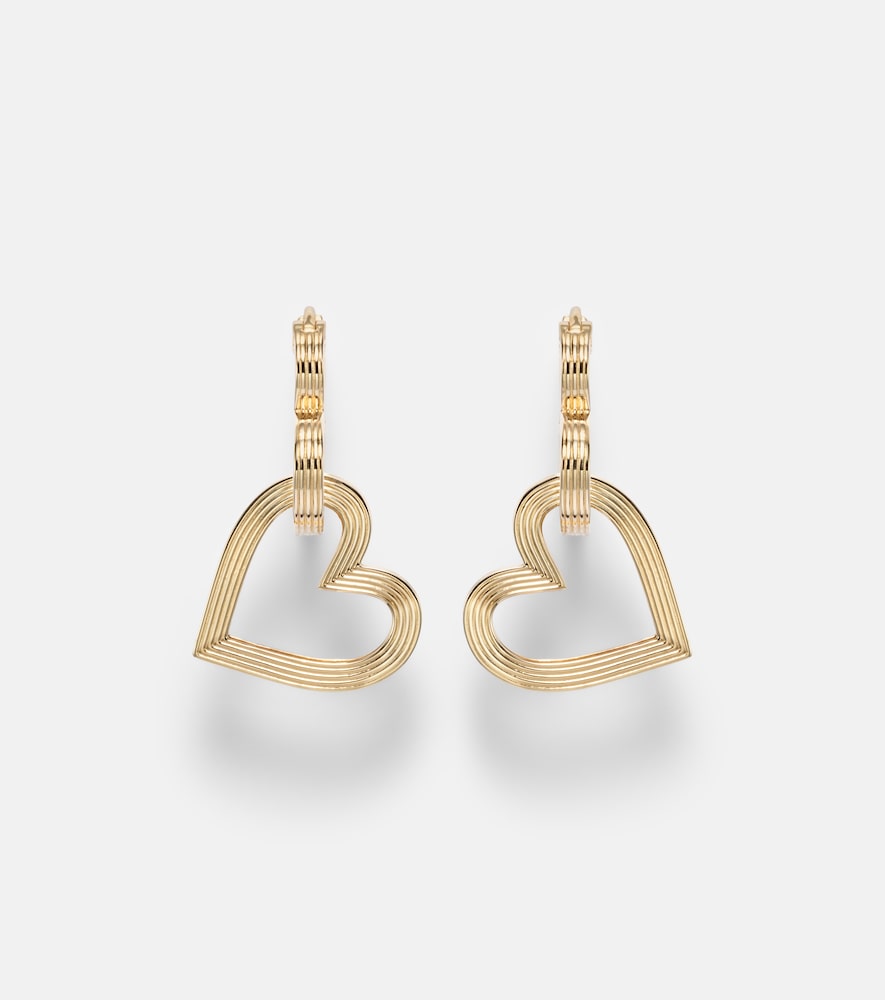 Sydney Evan 14kt gold earrings