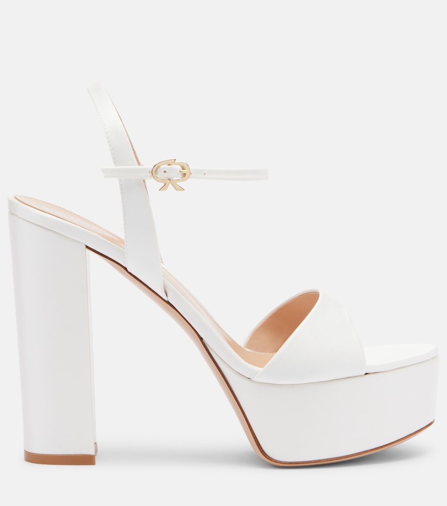 Marlena Satin Platform Sandals