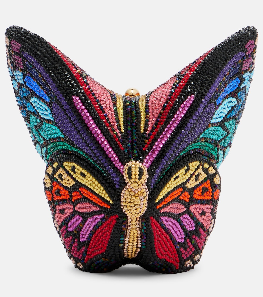 Clutch Butterfly Small con cristalli
