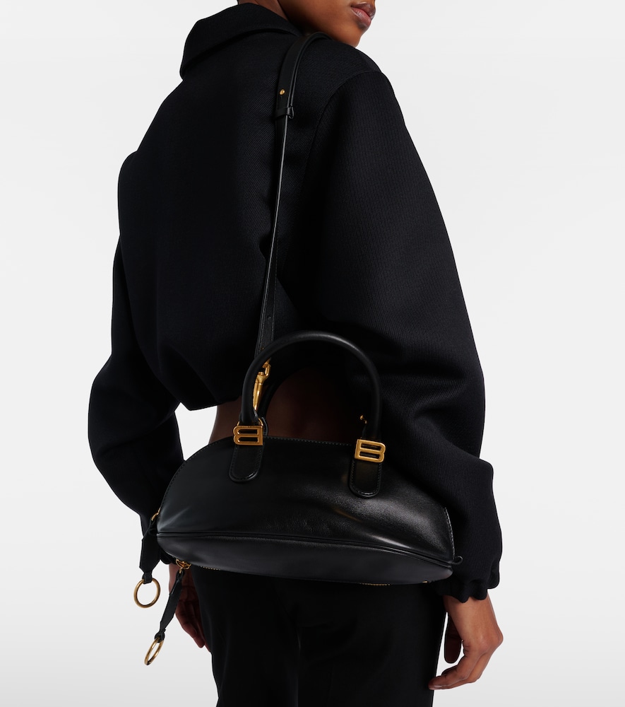 Bolero Mini Leather Top-Handle Bag