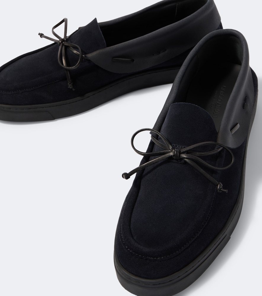 Suede Loafers