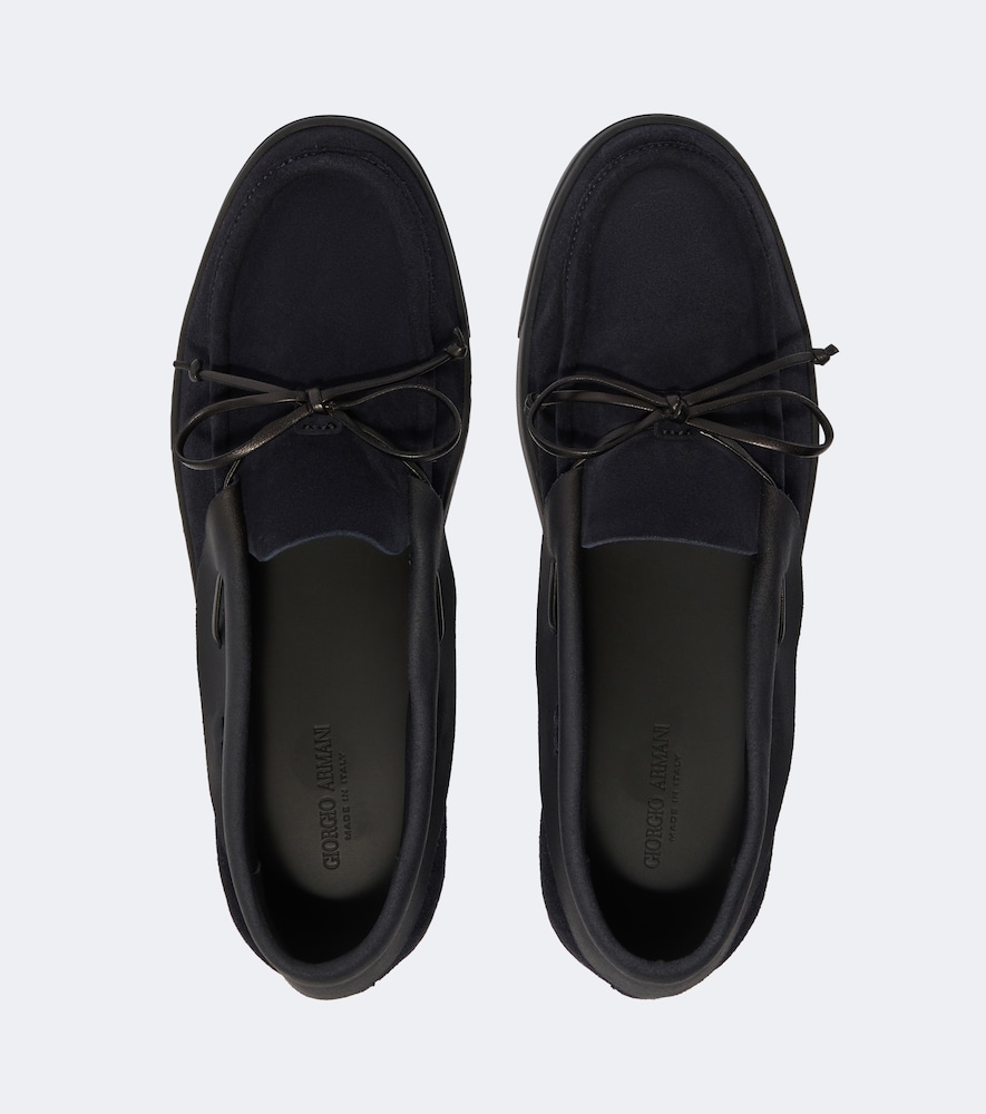 Suede Loafers