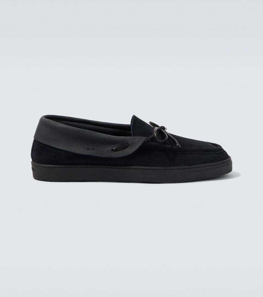 Giorgio Armani Giorgio Armani Suede Loafers 