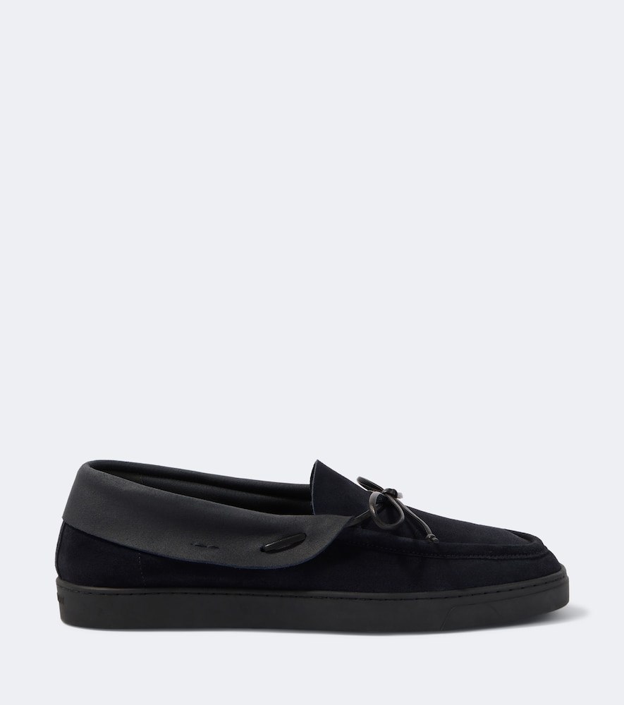 Suede Loafers