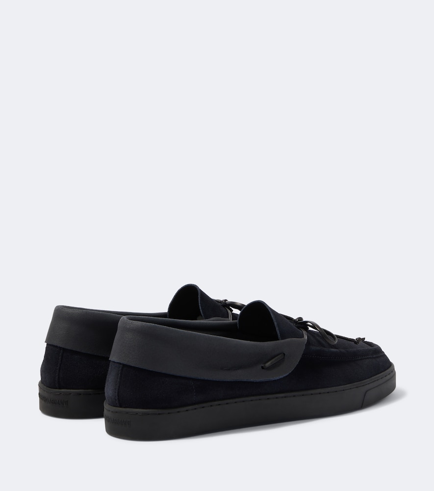 Suede Loafers