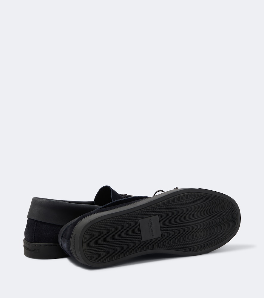 Suede Loafers