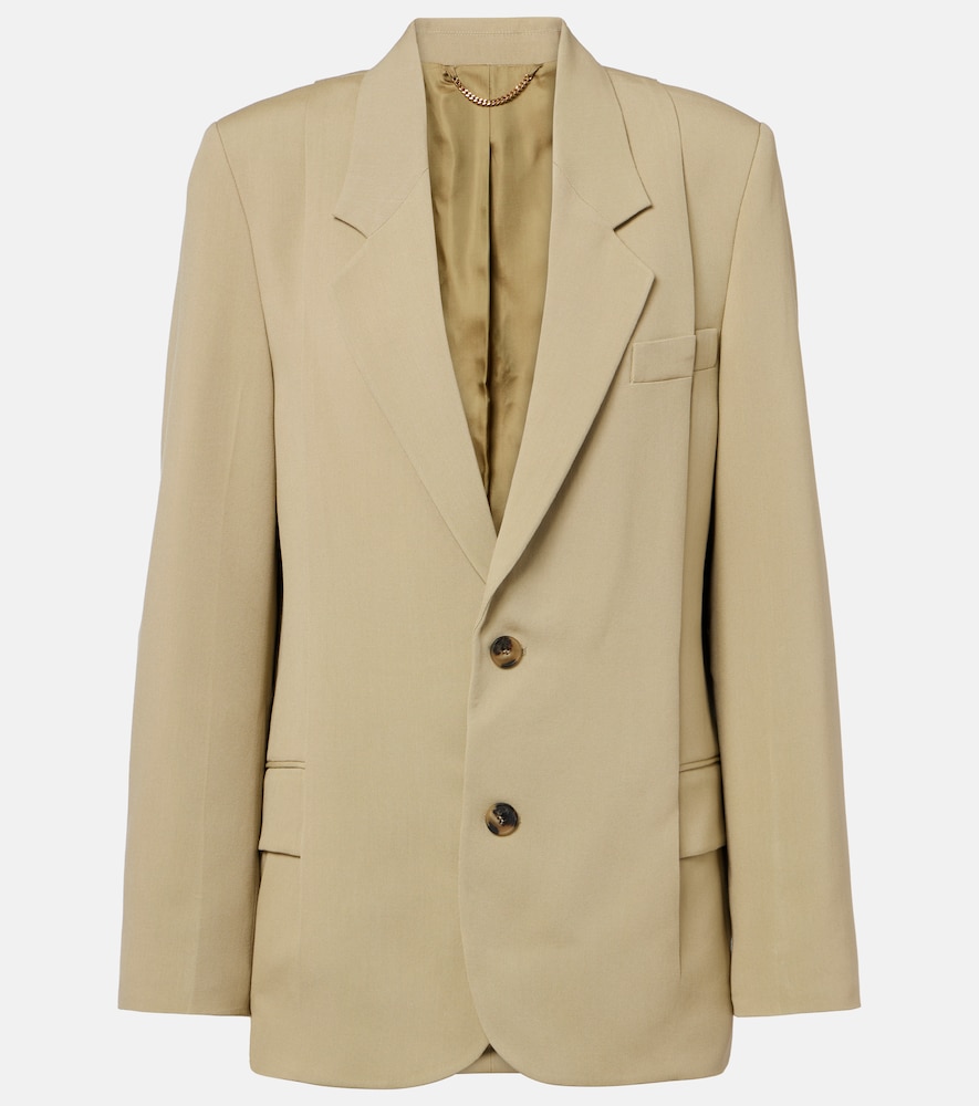 Victoria Beckham Single-breasted blazer | Thumbnail 7 Victoria Beckham Single-breasted blazer | Thumbnail 7