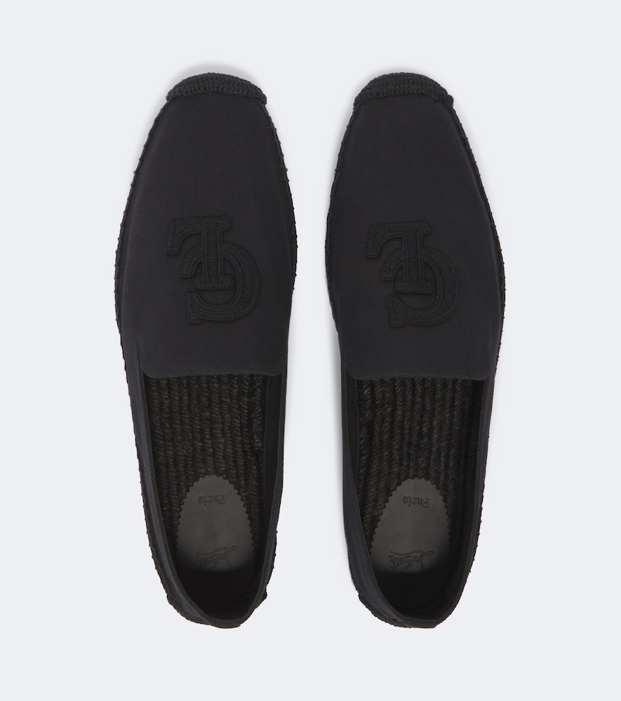 Emboroidered Canvas Espadrilles