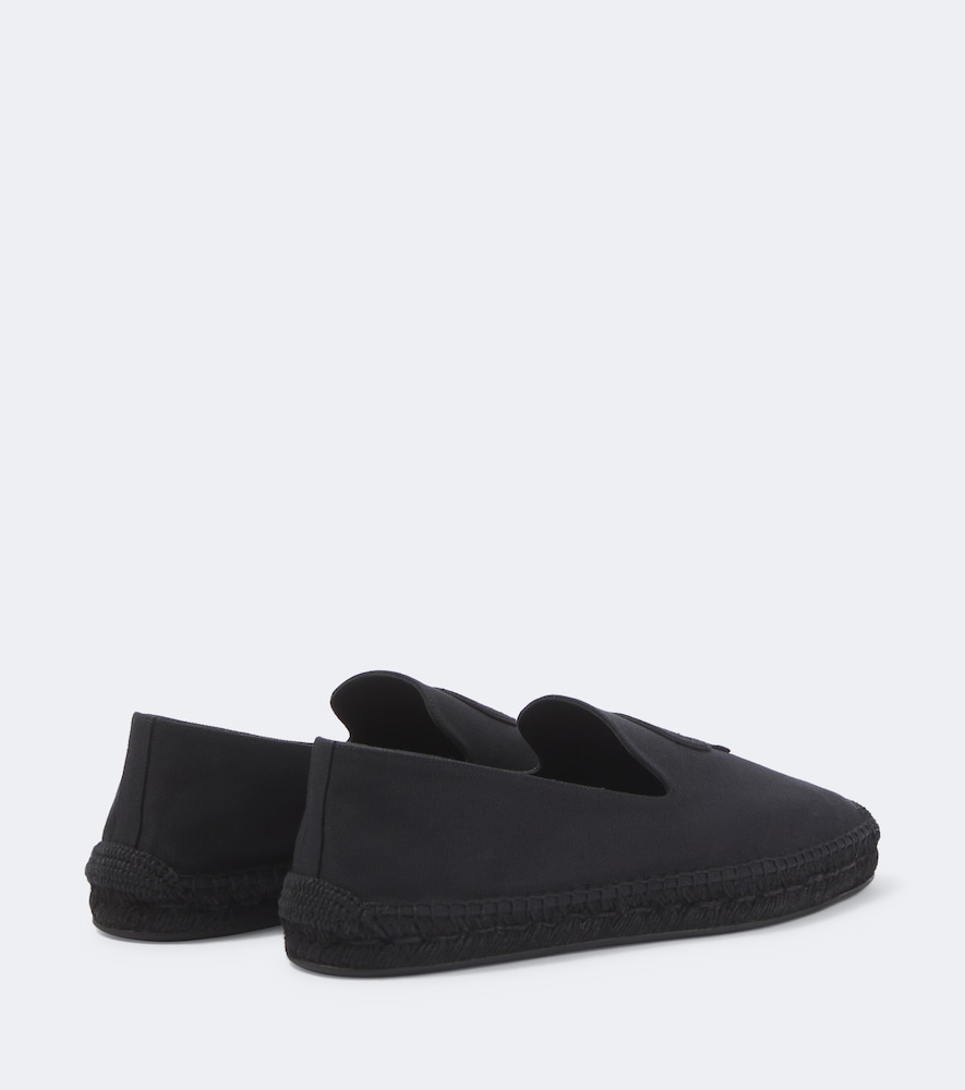 Emboroidered Canvas Espadrilles