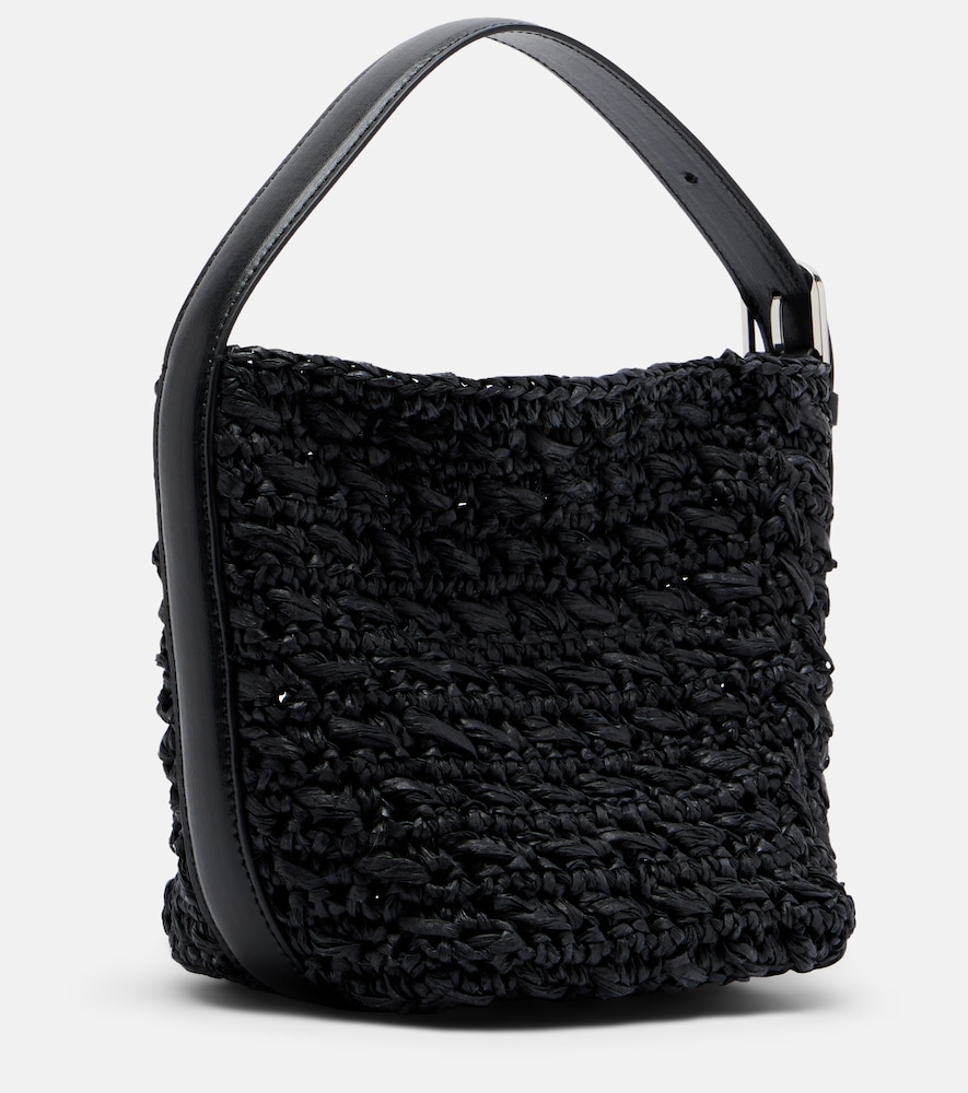  Toteme Toteme Tote Bag Belted Small Aus Raffiabast 