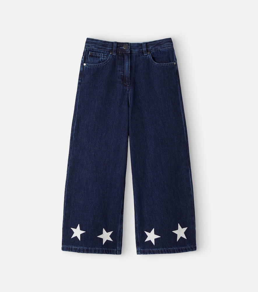 Bestickte Jeans
