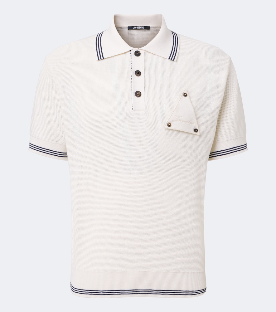 Jacquemus Voilier waffe-knit silk and cotton polo shirt | Thumbnail 6 Jacquemus Voilier waffe-knit silk and cotton polo shirt | Thumbnail 6