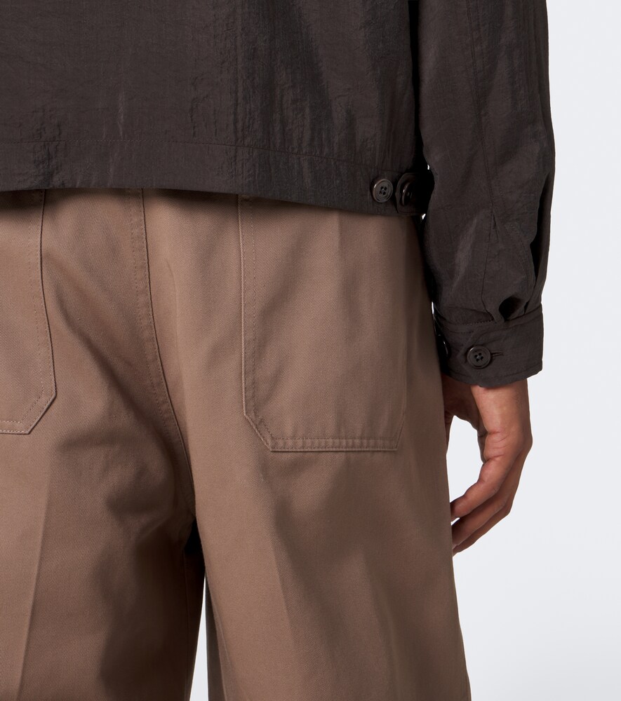 Silk-Blend Blouson Jacket