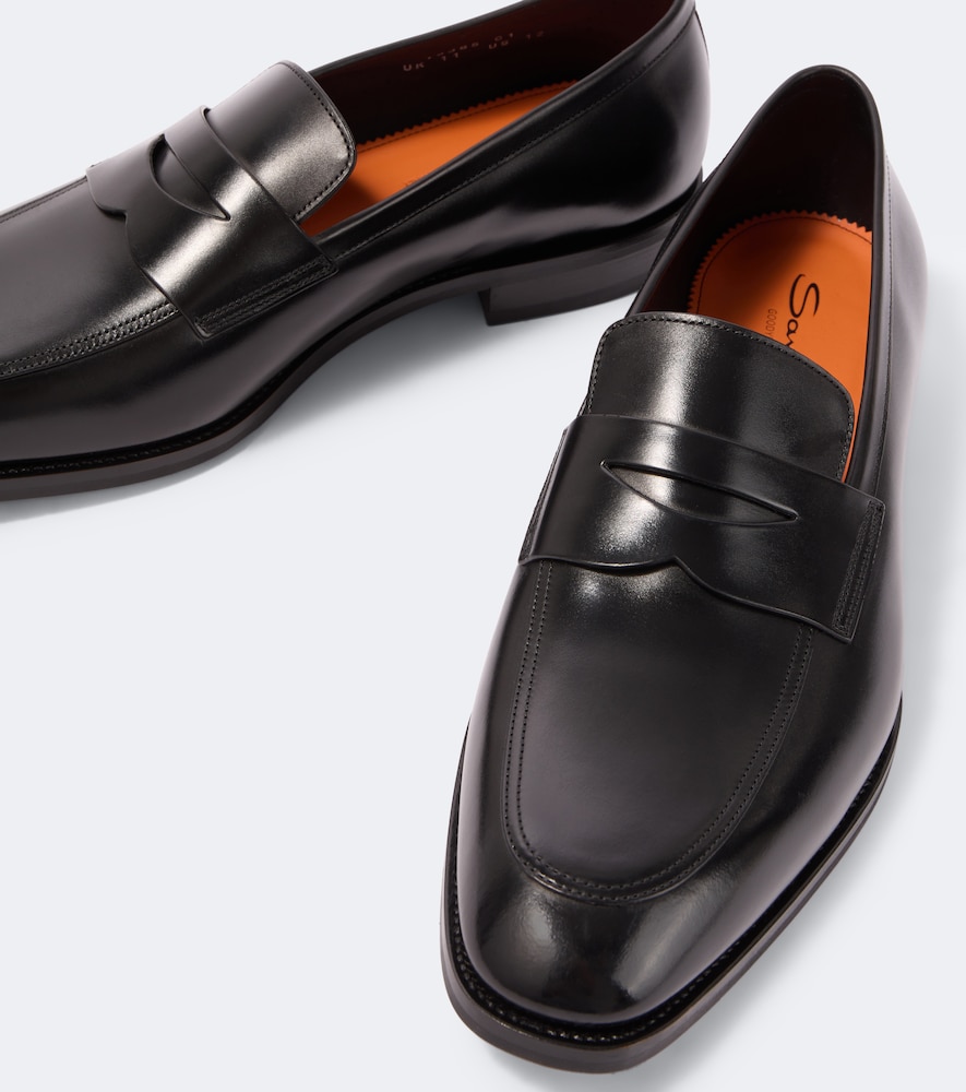 Leather Penny Loafers