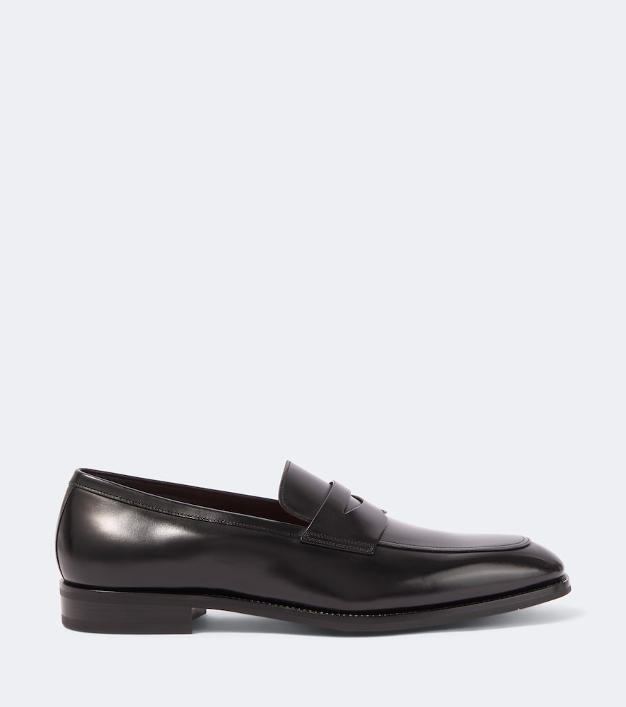 Leather Penny Loafers