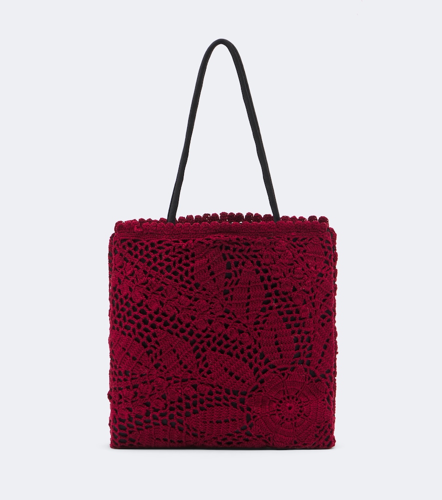 Tote Bag Julia Small aus Häkelstrick