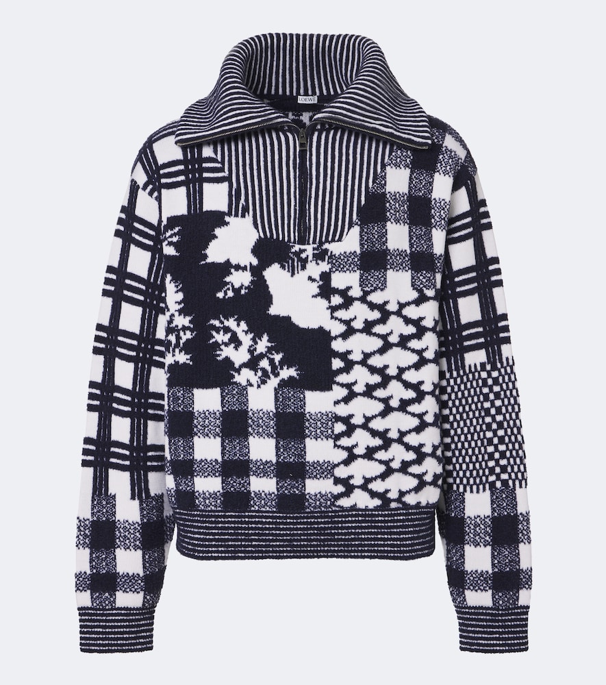 LOEWE Loewe x Cosima von Bonin jacquard wool-blend sweater