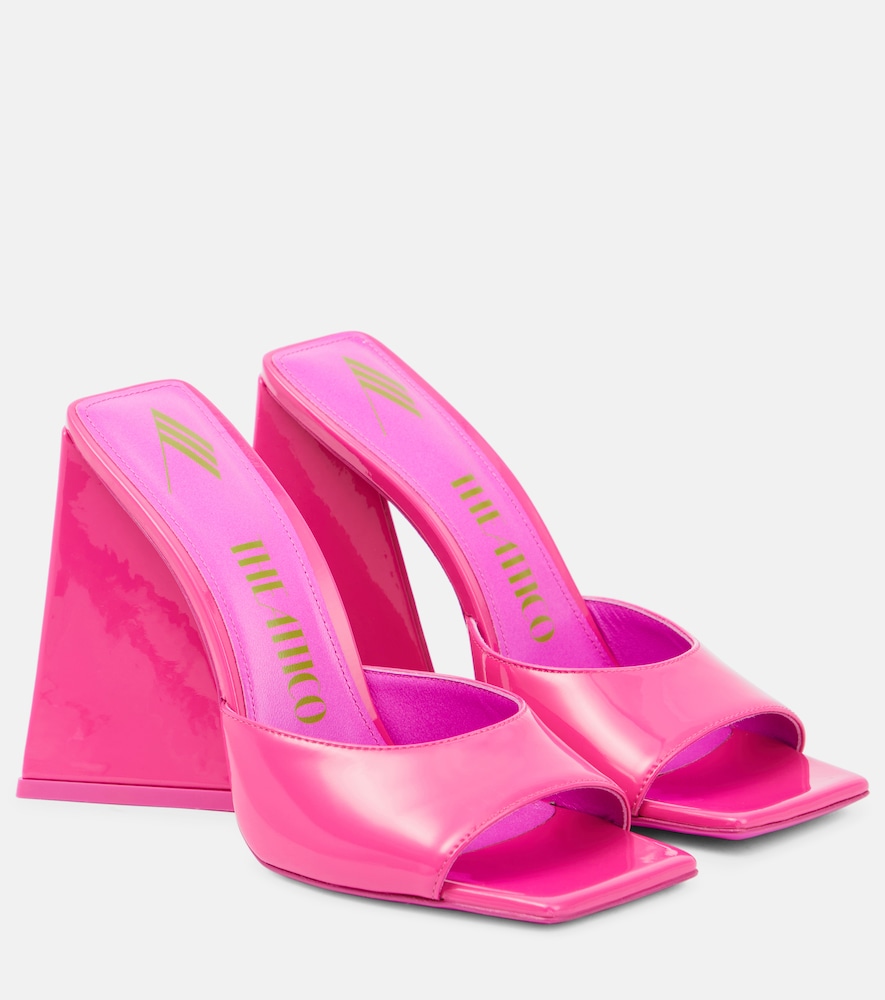 The Attico Devon patent leather sandals | Smart Closet