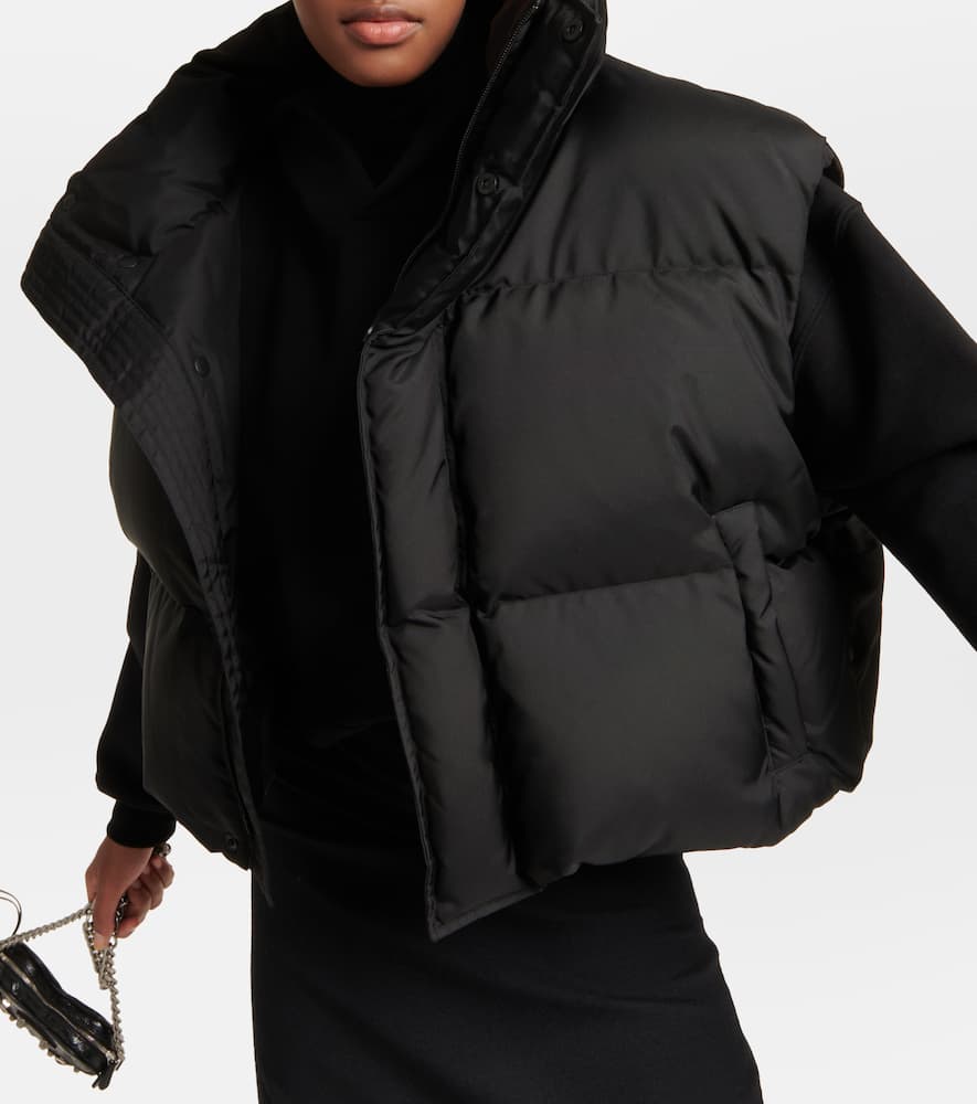 Shop Wardrobe.nyc Wardrobe. Nyc Puffer Down Vest In Black