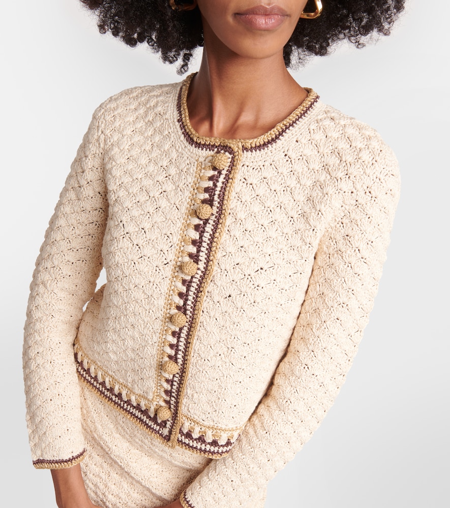  Tory Burch Tory Burch Cardigan Aus Einem Baumwollgemisch 