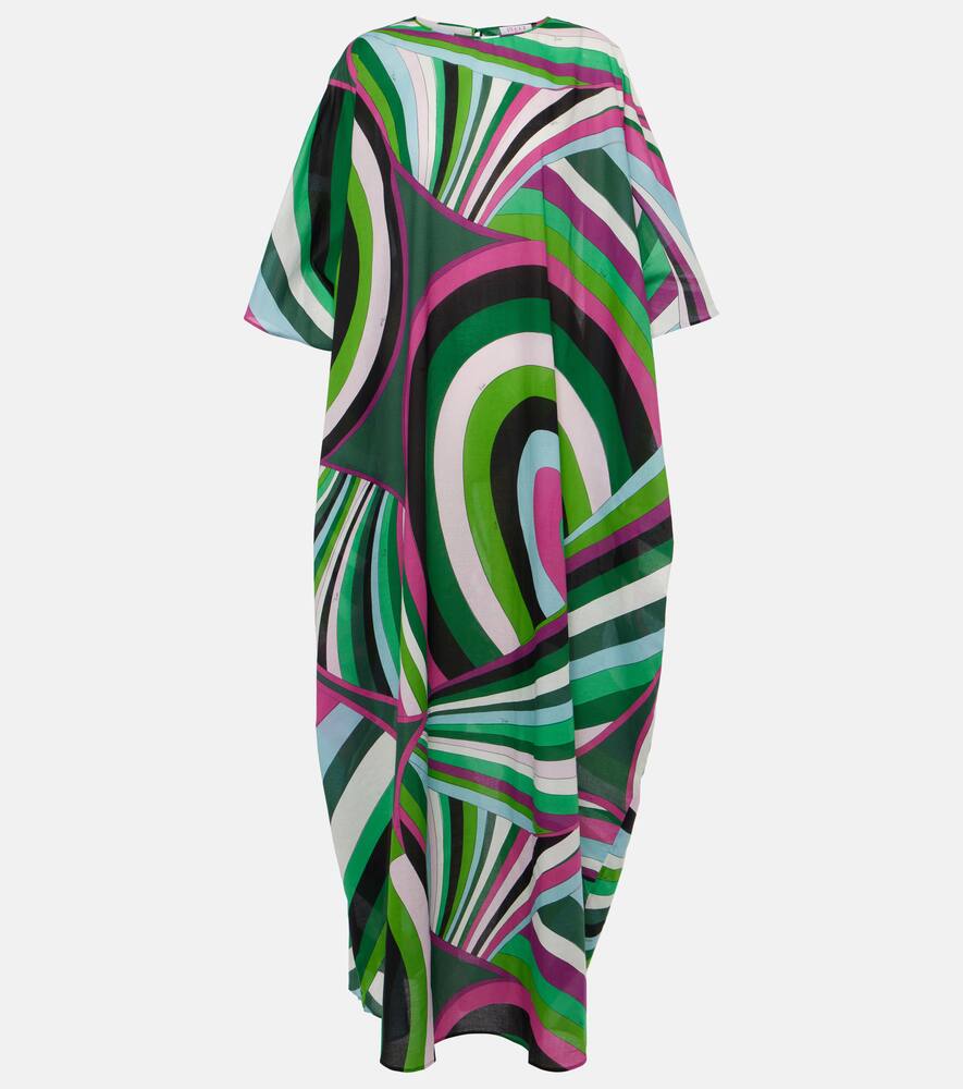 Pucci Iride cotton maxi dress