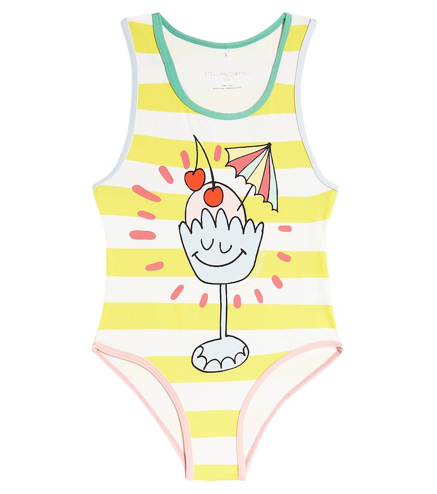 Stella McCartney Kids Printed swimsuit