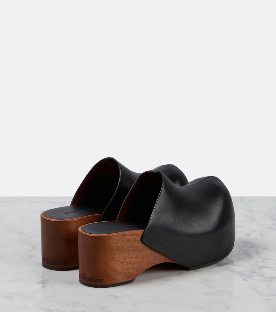  Acne Studios Acne Studios Leather Clogs 