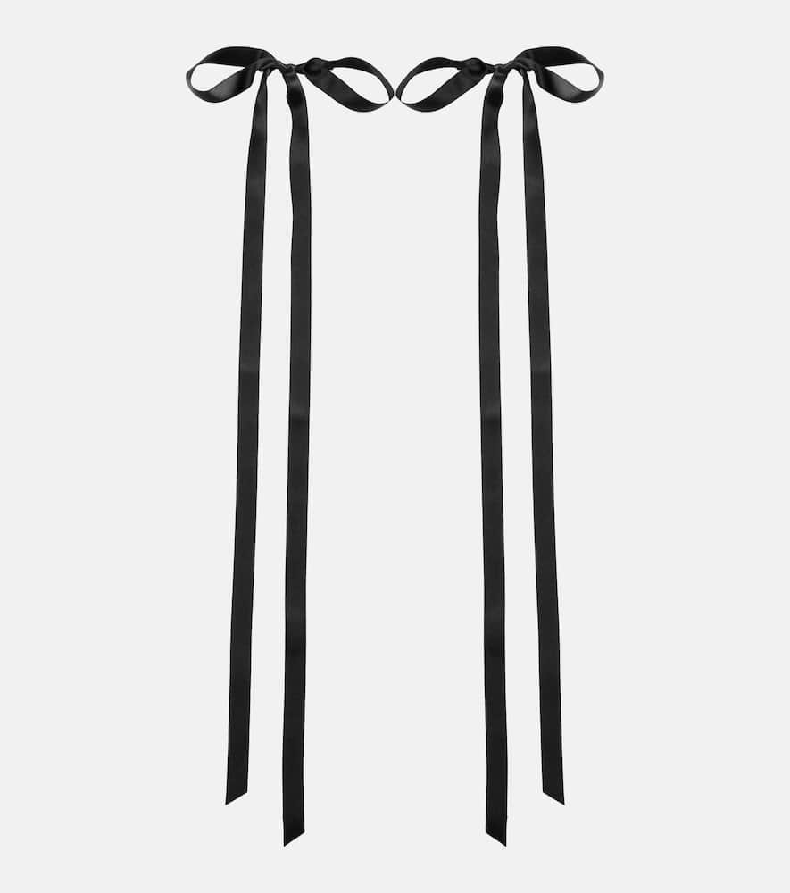 Jennifer Behr Gretta bow-detail bobby pins