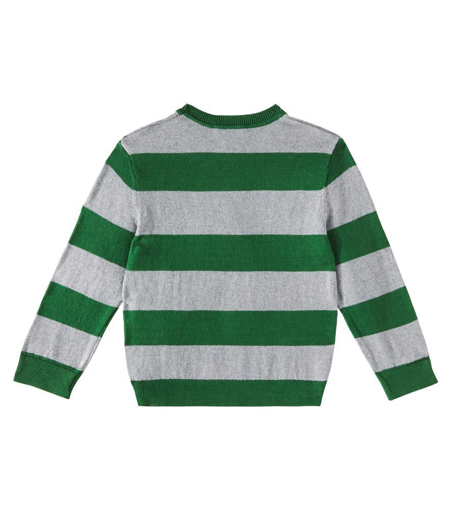  Stella Mccartney Kids Stella Mccartney Kids Pullover Aus Baumwolle Und Wolle 