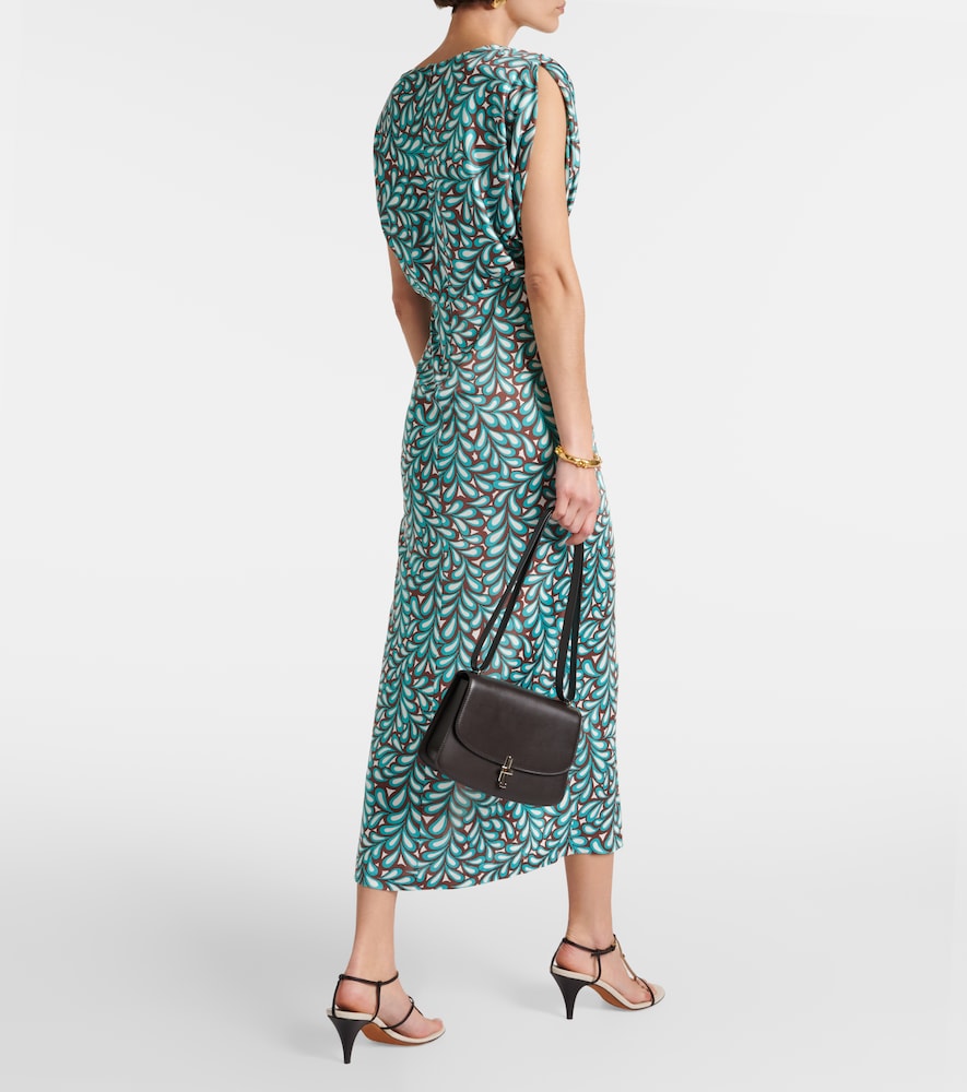  Diane Von Furstenberg Diane Von Furstenberg Bedrucktes Midikleid Williams Aus Jersey 