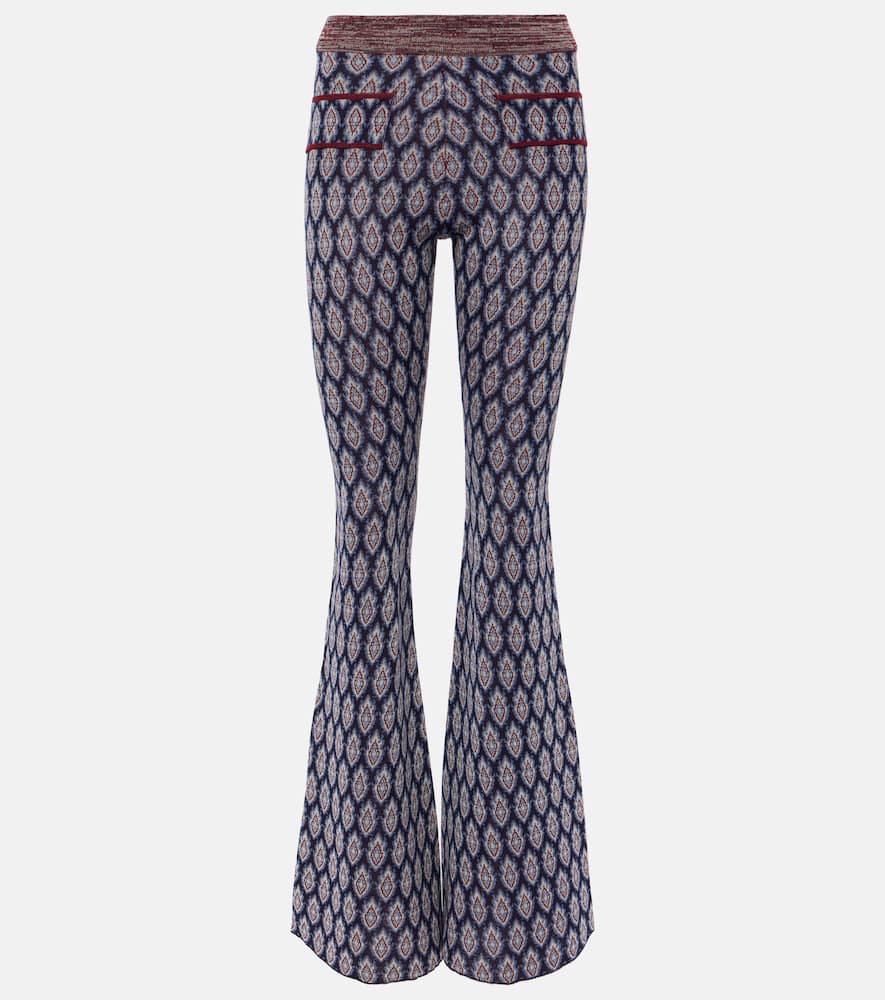 Etro Paisley high-rise flared pants