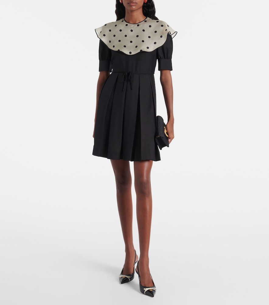  Valentino Valentino Polka Dot Silk Minidress 