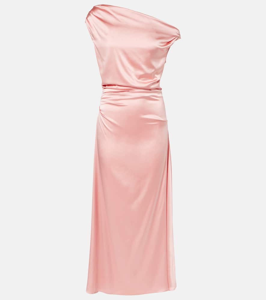 Elyse silk-blend midi dress
