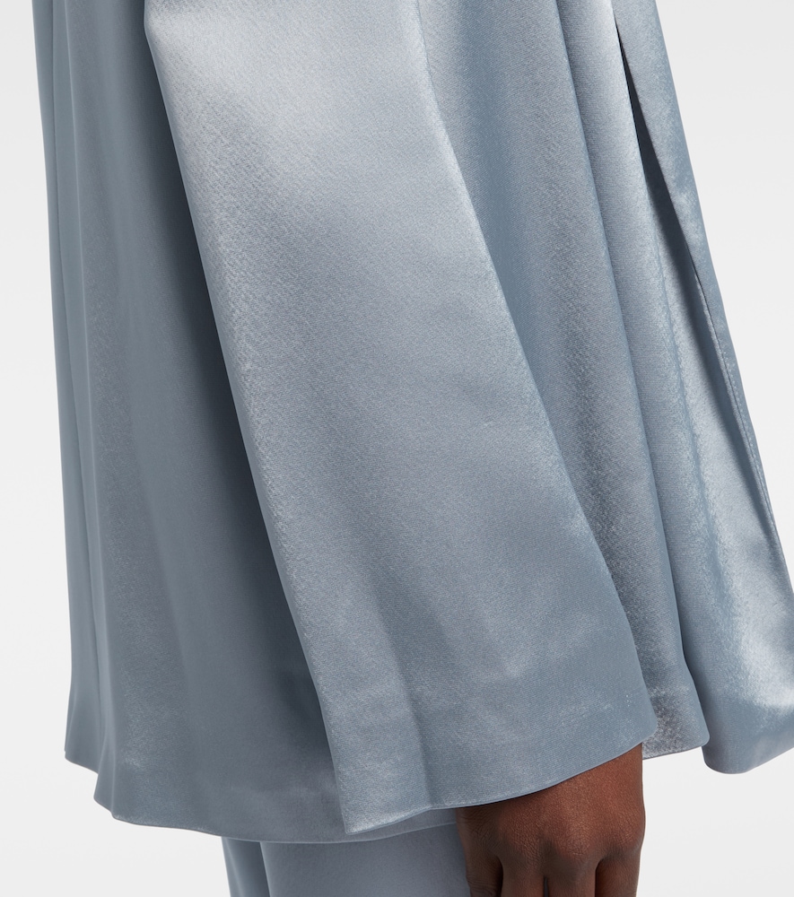  Galvan Galvan Julianne Satin Blazer 