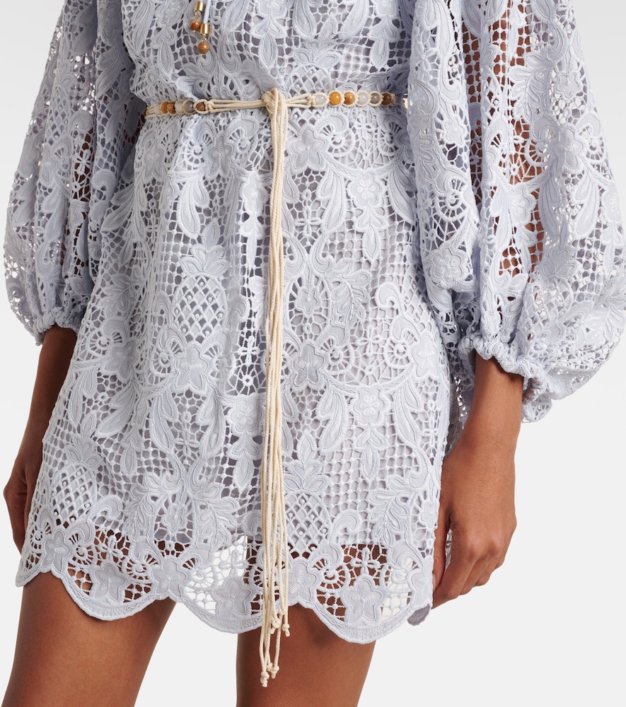  Zimmermann Zimmermann Minikleid Aus Spitze 