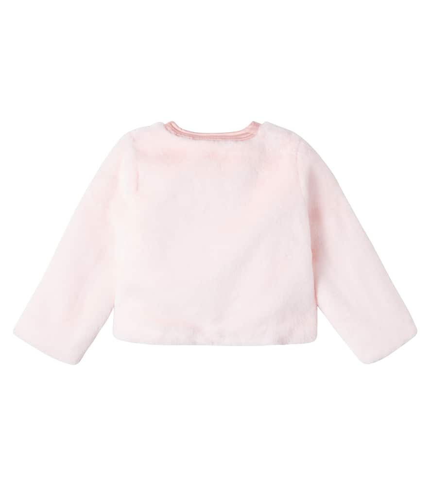 Molo Zip-front Fleece Jacket In Pink