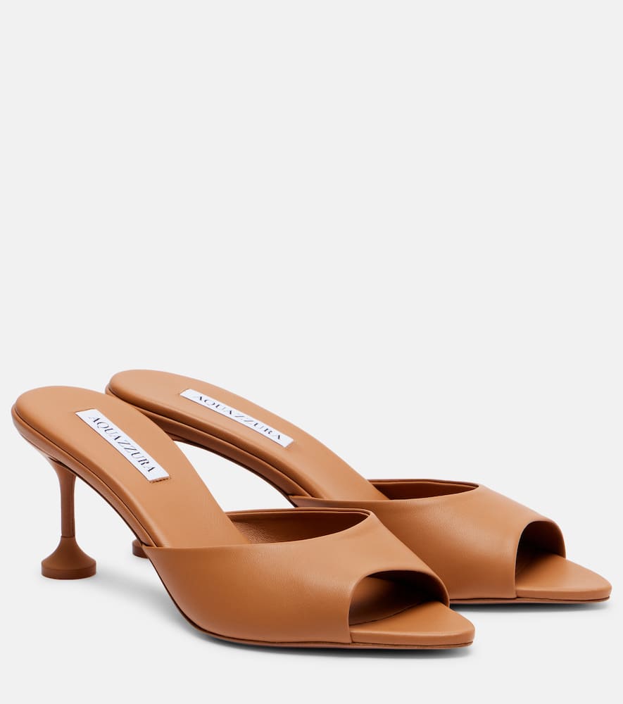 Bisous 65 leather mules