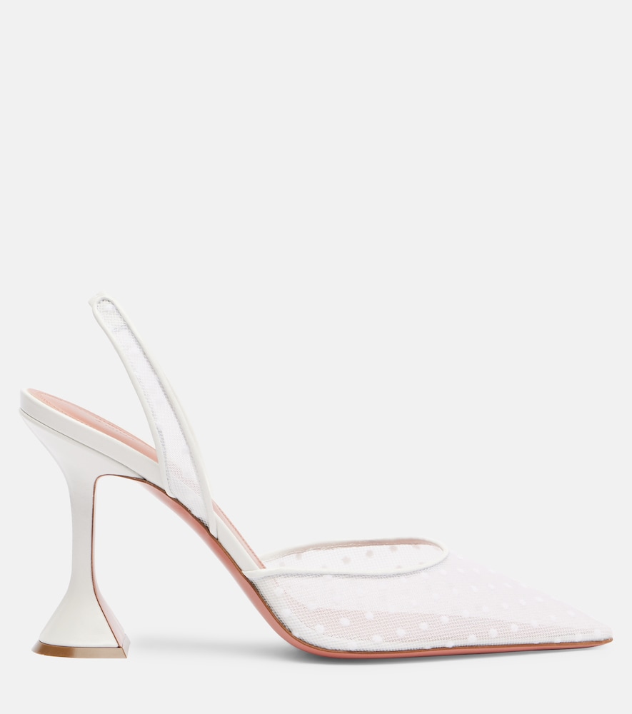 Holli 95 Point D'Esprit Slingback