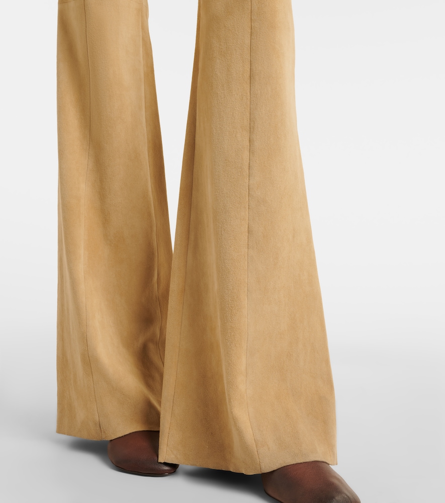  Stouls Stouls Gege Suede Flared Pants 