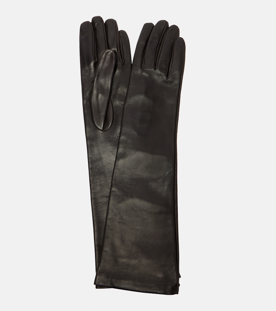 Nour Hammour eather gloves | Thumbnail 3 Nour Hammour eather gloves | Thumbnail 3