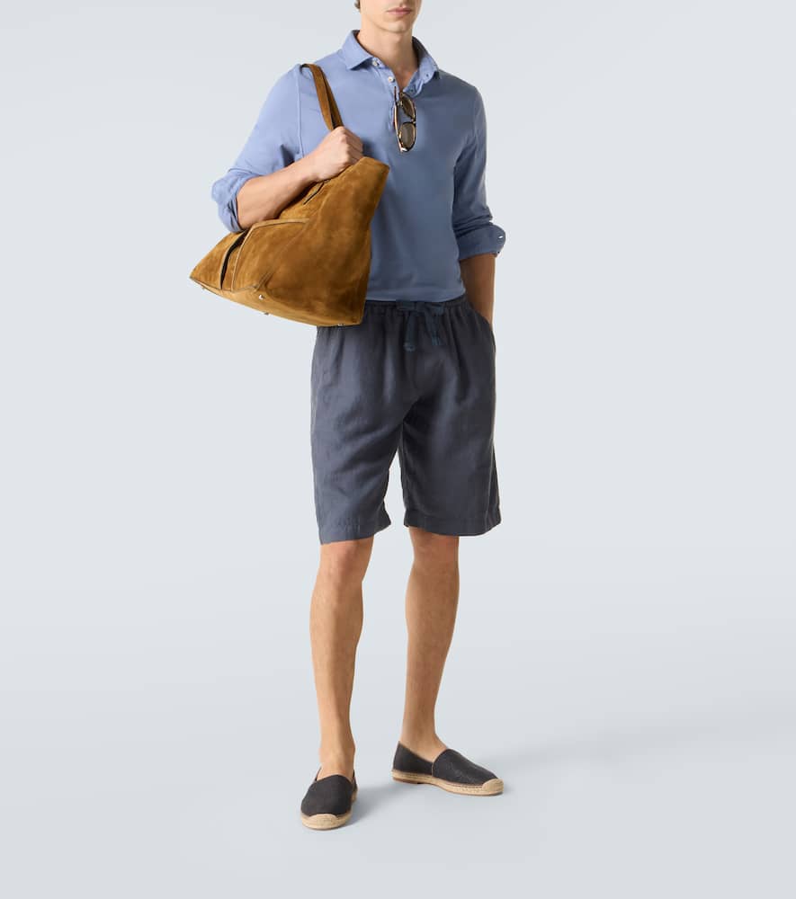 VICO亚麻百慕大短裤