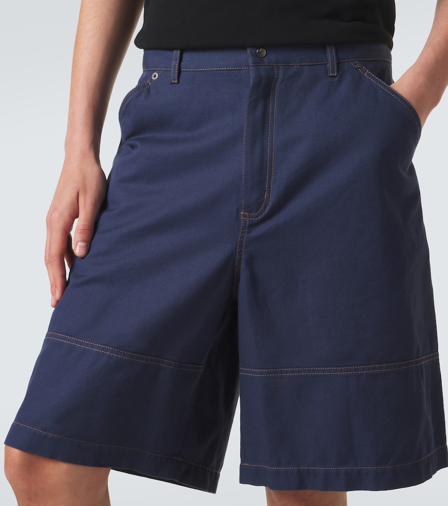  Moncler Moncler Shorts Aus Gabardine 