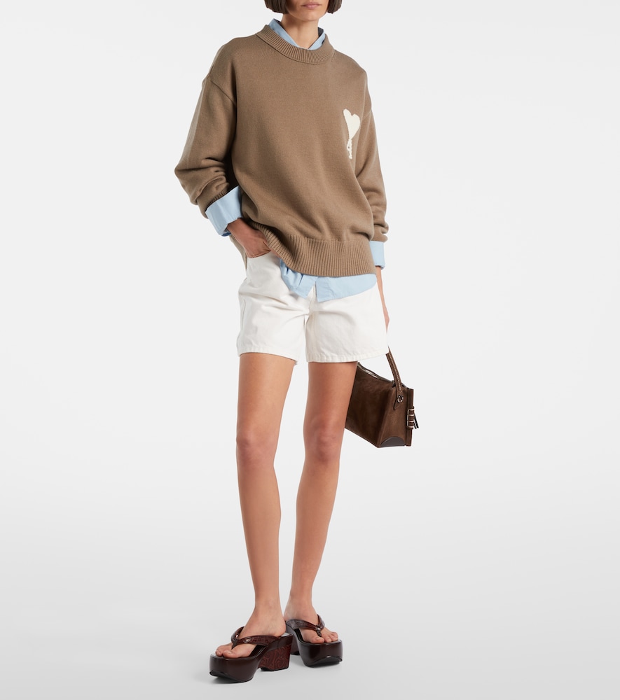 Ami Paris Denim shorts