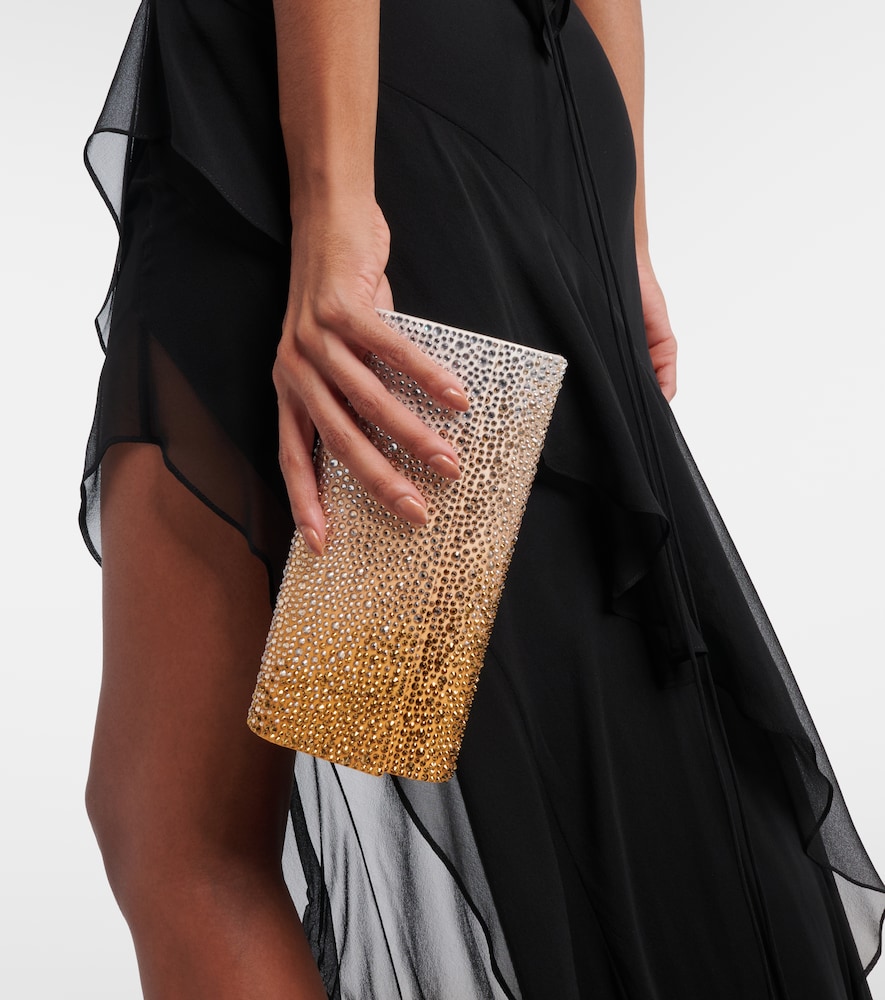 Judith Leiber Couture Gradient Perry crystal-embellished clutch